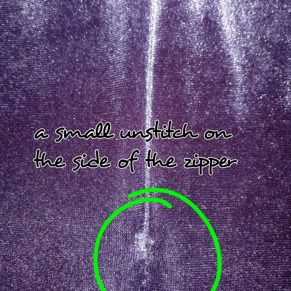 WINDSOR WOMEN'S SLEEVELESS VELVET DRESS SIZE LARGE - Picture 12 of 15